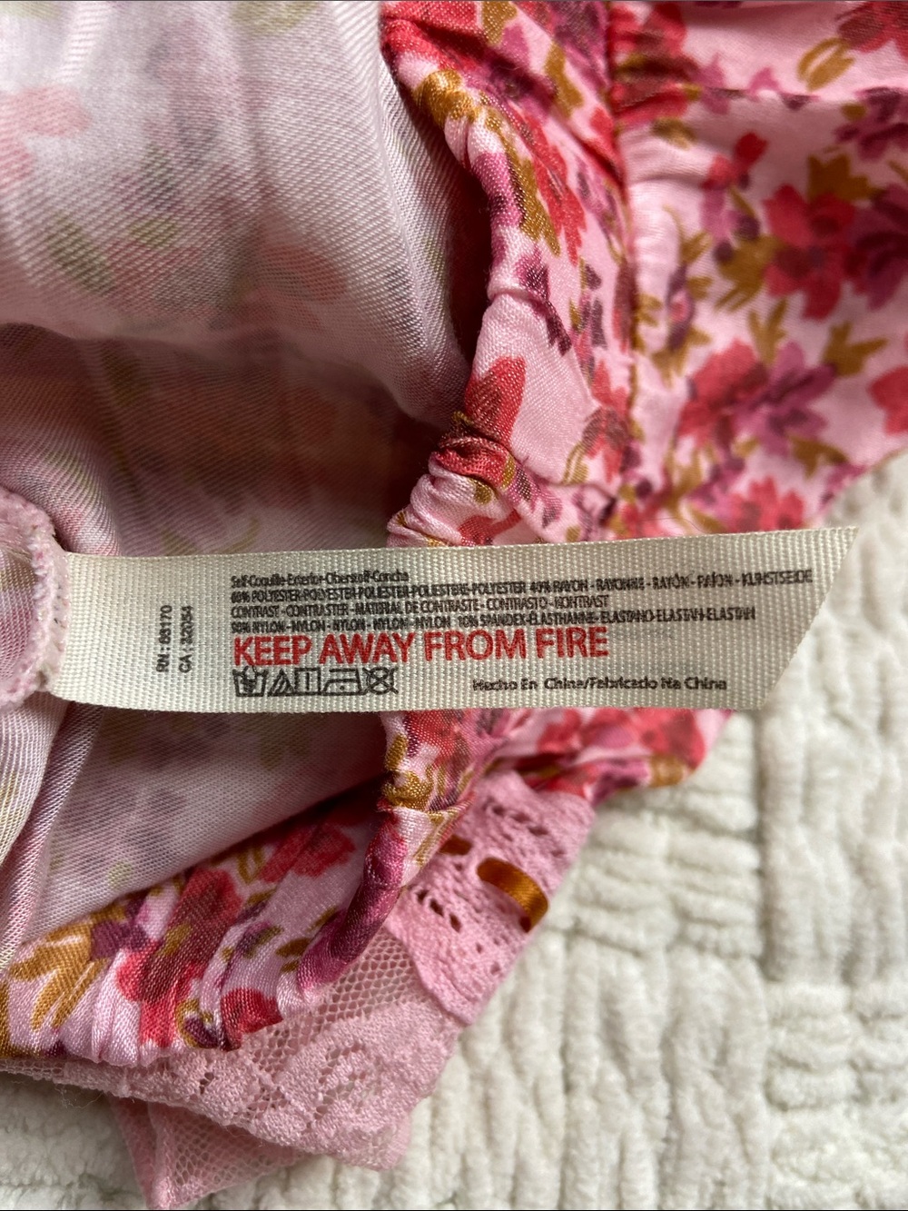 NWOT Intimately Free People Morning Breeze Shorts in Azalea Berry Combo S - Picture 6 of 11